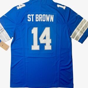 Amon-Ra St. Brown Detroit Lions Nike Jersey